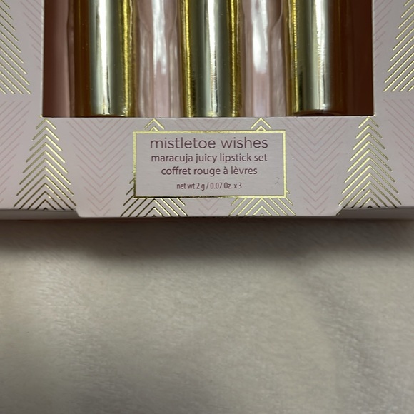 TARTE NWT Set of 3 Maracuja Juicy Lipstick Rose Pink Berry Soft Beige 👄 - Picture 2 of 8